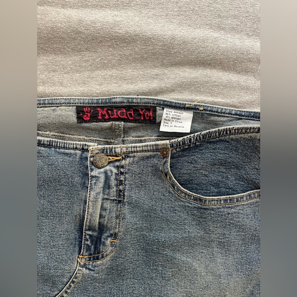 Vintage y2k Mudd denim jean skirt - Picture 3 of 6